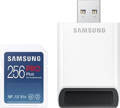 Samsung PRO Plus full size SDXC card with reader (Source: Samsung)