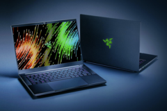 The Razer Blade 14 2023 comes in three configurations, two colours and two GPU variants. (Image source: Razer)