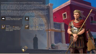 Pictured: A gameplay screenshot from Sid Meier's Civilization VII.
