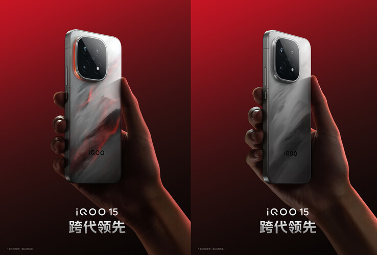 The color changing edition of iQOO 15 (Image source: iQOO)