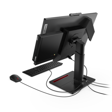 The new ThinkCentre M60q Chromebox Enterprise has a 'go-anywhere' design. (Source: Lenovo)