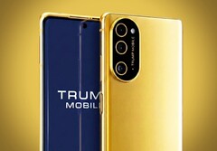 The only constant in the design of the Trump T1 Phone is the color gold.