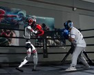 In around a month's time, Unitree will be organizing a boxing match between two humanoid robots under the name "Unitree Iron Fist King: Awakening". (Image source: Unitree via X)