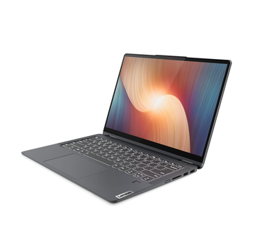 The IdeaPad Flex 5 14-inch in Cloud Grey. (Image source: Lenovo)