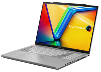 Asus VivoBook Pro 16X 3D OLED - Silver. (Image Source: Asus)