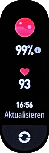 Blood oxygen saturation