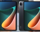 It's not known if the green-colored variant of the Xiaomi Pad 5 will be sold outside of China. (Image source: Xiaomi/nsv.by - edited)