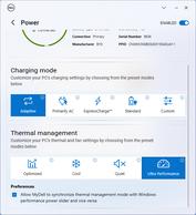 MyDell power profiles