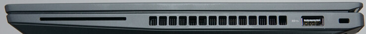Ports right: SmartCard reader, USB-A (5 Gbit/s), Kensington Lock