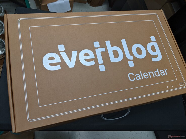 Nice packaging for the E1