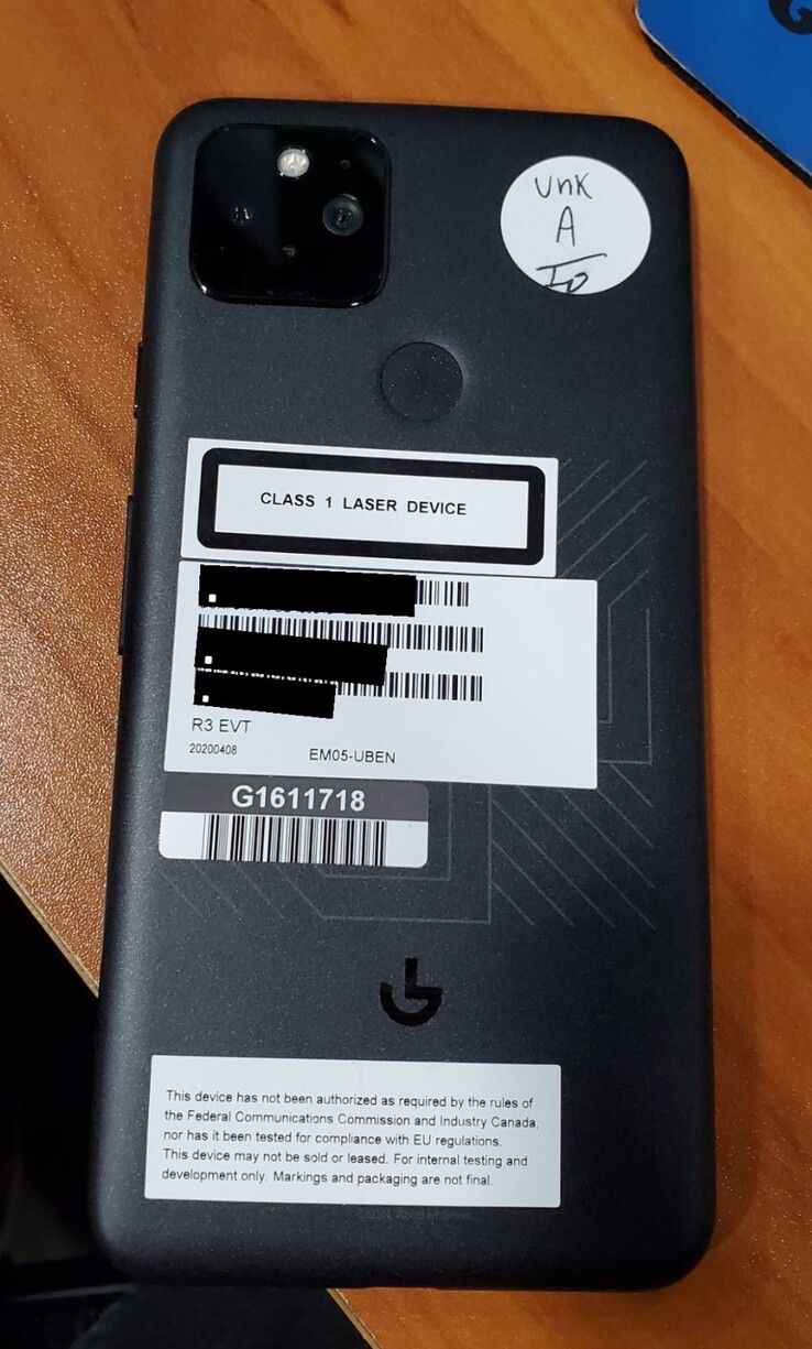 A new Pixel 5s variant surfaces in live photos - NotebookCheck.net News