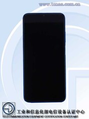 New Redmi smartphone. (Image source: TENAA)
