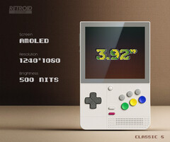 Retroid has still not revealed what chipset underpins the Pocket Classic. (Image source: Retroid)