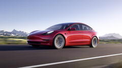 The standard range Model 3 now comes with LFP battery (image: Tesla)