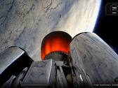 View from the second stage of the Electron during the launch of QPS-SAR-12 (Image source: Rocket Lab)