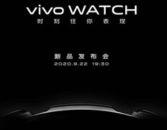 The leaked promo collateral for the Vivo Watch. (Image: @BenGeskin/Twitter)