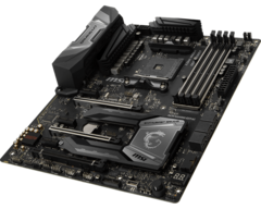 The MSI X470 Gaming M7 AC motherboard. (Source: MSI)