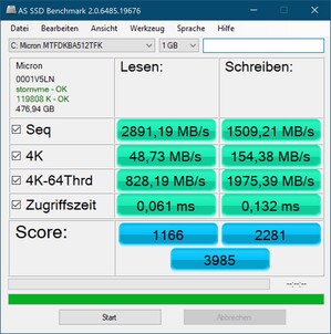 Copy benchmark