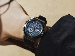 The blue-dial Casio G-Steel GST-B1000D-2A, pictured, is now available in the US.