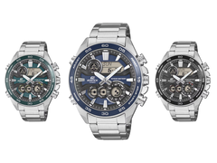 An image of the new Casio Edifice ERA-130D series watches against a white background.