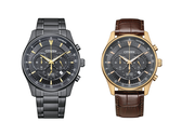 The Citizen AN8197-52E and AN8193-02H against a white background.