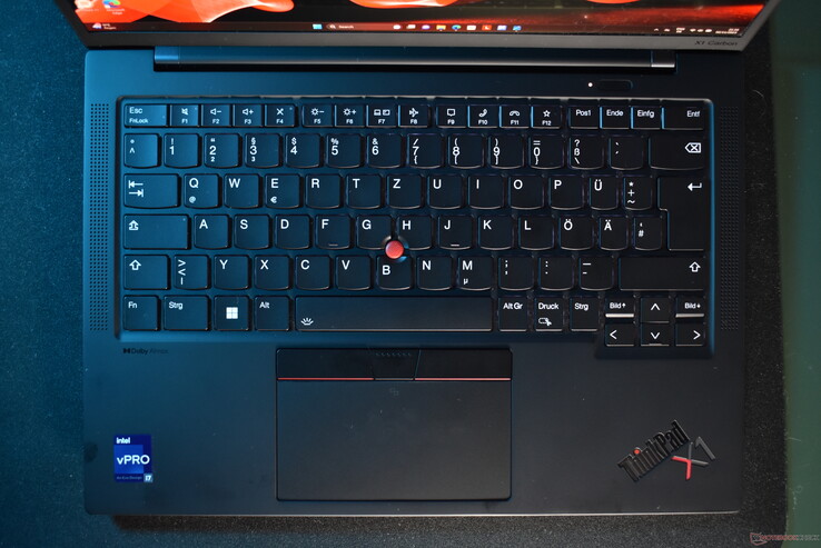 Lenovo ThinkPad X1 Carbon Gen 11: Input devices