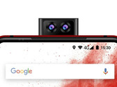 The Energizer Ultimate U620S' dual pop-up selfie camera. (Source: Android Authority)