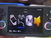 It seems that Anbernic is planning to release another 4-inch gaming handheld soon. (Image source: BiliBili)