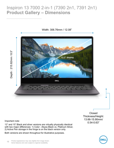 Inspiron 13 7000 7390 2-in-1