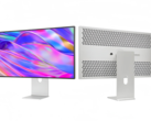 The Kuycon G32P (pictured) supports true 10-bit color depth and covers 99% of both the DCI-P3 and sRGB color gamuts. (Image source: ClickClack.io)