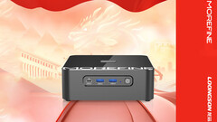 Morefine M700S is the first mini PC with the Chinese Loongson 3A6000 CPU (Image source: JD.com [edited])