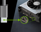 The GeForce RTX 20 series will be the first and last time that we see the VirtualLink connector. (Image source: NVIDIA)