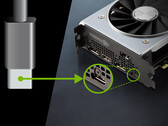 The GeForce RTX 20 series will be the first and last time that we see the VirtualLink connector. (Image source: NVIDIA)