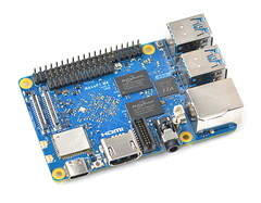 The NanoPi M4V2 features a Rockchip RK3399 SoC and 4 GB of LPDDR4 RAM. (Image source: FriendlyElec)