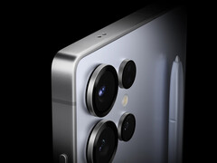 It seems that the S26 series almost had an Apple-style camera control button. Pictured: a promo picture showing the rear cameras of the S25 Ultra. (Image source: Samsung)
