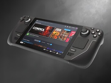 Steam Deck LCD interface is shown (Image source: Valve with edits)