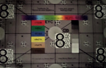 Testchart - 1 Lux lighting