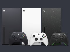 Microsoft's Xbox Series X console pictured in multiple colors (image source: Xbox)