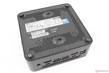 Bottom side showing VESA compatibility