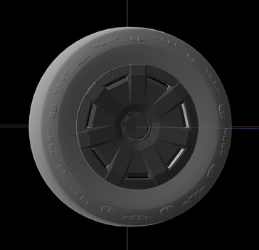 Standard Cybertruck wheels