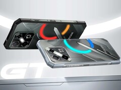 The Blade GT Pro is a rugged phone with special RGB lighting on the back (Image source: Doogee)