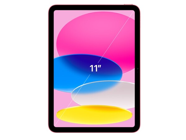 The iPad (11th generation) has a slightly larger display. (Image source: Apple)