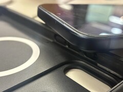 iPhone 17 Pro's corners damaged inside a pelican case. (Image source: u/holden_downunder98 on Reddit)