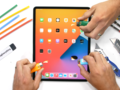 The iPad Pro's new screen got more time with the lighter than usual. (Source: YouTube)