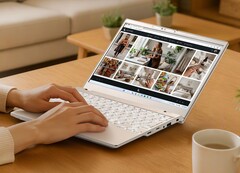 The 12.2-inch Mouse X2 laptop can be configured with an octa-core Ryzen 7 APU.