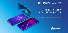 The Huawei Nova 5T is coming to Europe. (Source: Huawei)