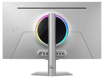 Back of the Samsung QD-OLED G8 (G81SF). (Image source: Best Buy)