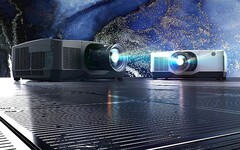 The Sharp NEC PA1405UL and NEC PA1705UL projectors have a peak brightness of 17,000 lumens. (Image source: Sharp)