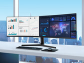 The Business-Monitor S9U has a 32:9 aspect ratio and a 5K resolution. (Image source: Samsung)