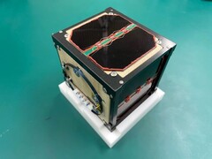 LignoSat becomes the world&#039;s first wooden satellite launched into space. (Image source: Kyoto SIC Human Spaceology Center)